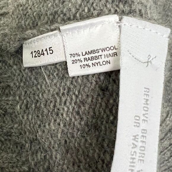 LOFT Wool and Rabbit Hair Knit Pullover Sweater M - Picture 6 of 7
